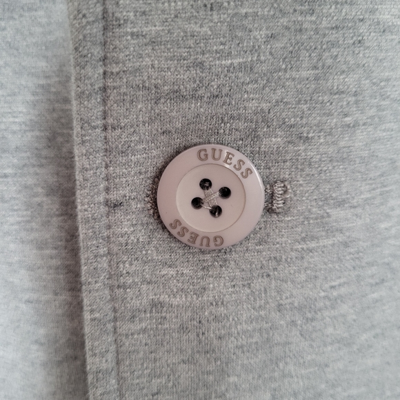 Guess Men Blazer Jacket Light Grey - Picture 10 of 12